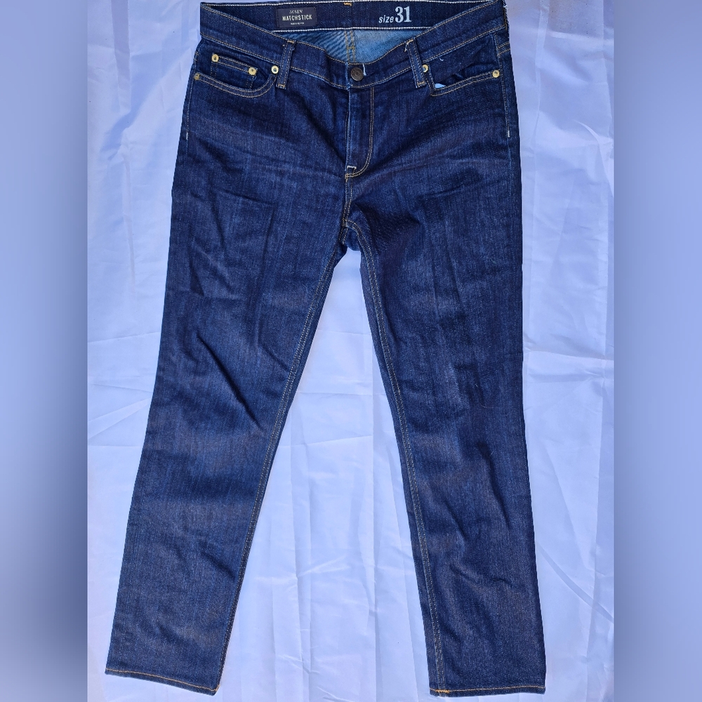 J. Crew Blue Skinny‎ Jeans Classic Style Sz 31x29